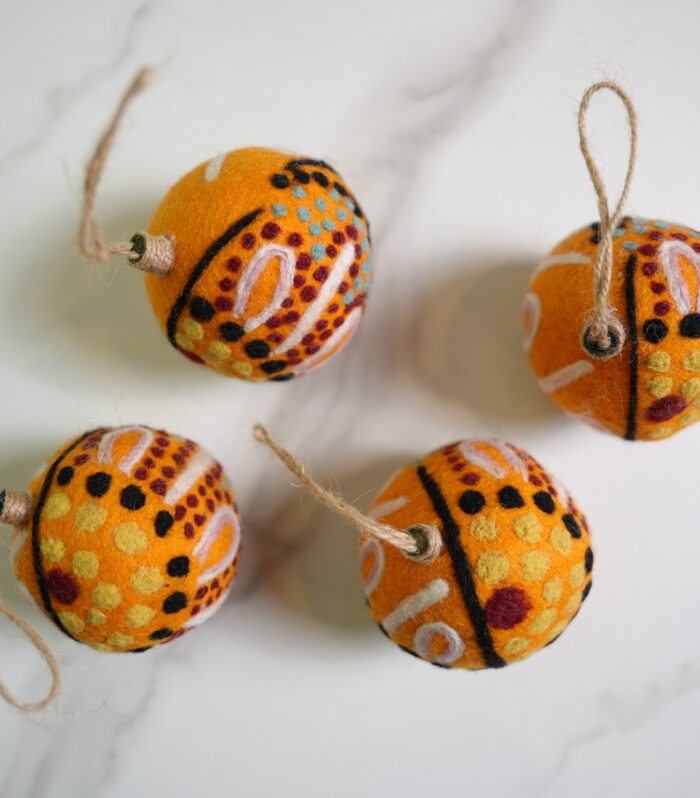 Christmas Gift Felt Balls