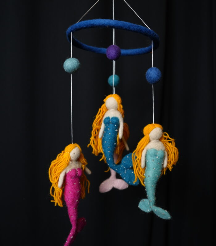 Mermaid Felt Hangings
